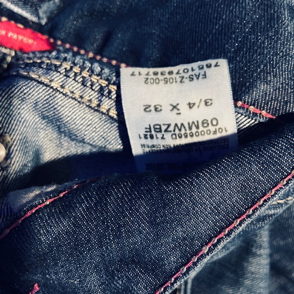 Brand new premium patch wranglers size 3/4x32